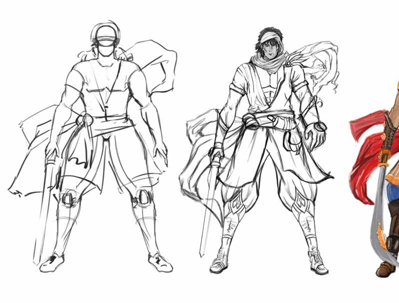 2D art concept services