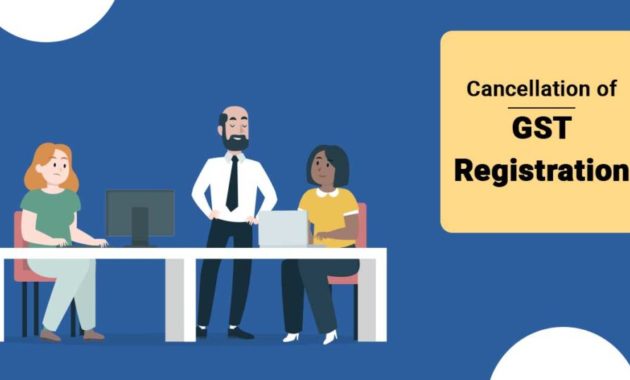Cancellation of GST Registration
