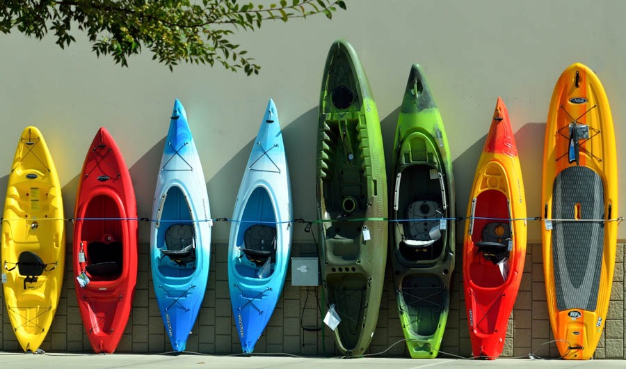 kayaks