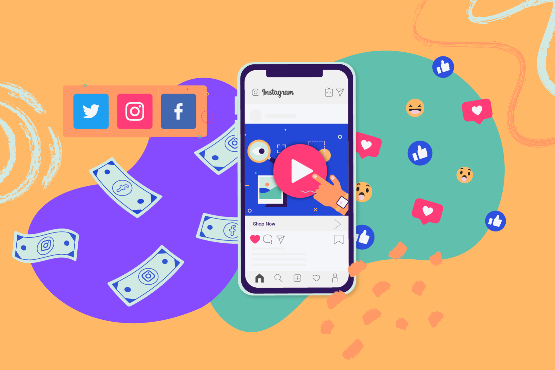 organic social media